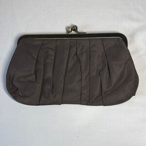 J.Crew Chocolate Brown Clutch